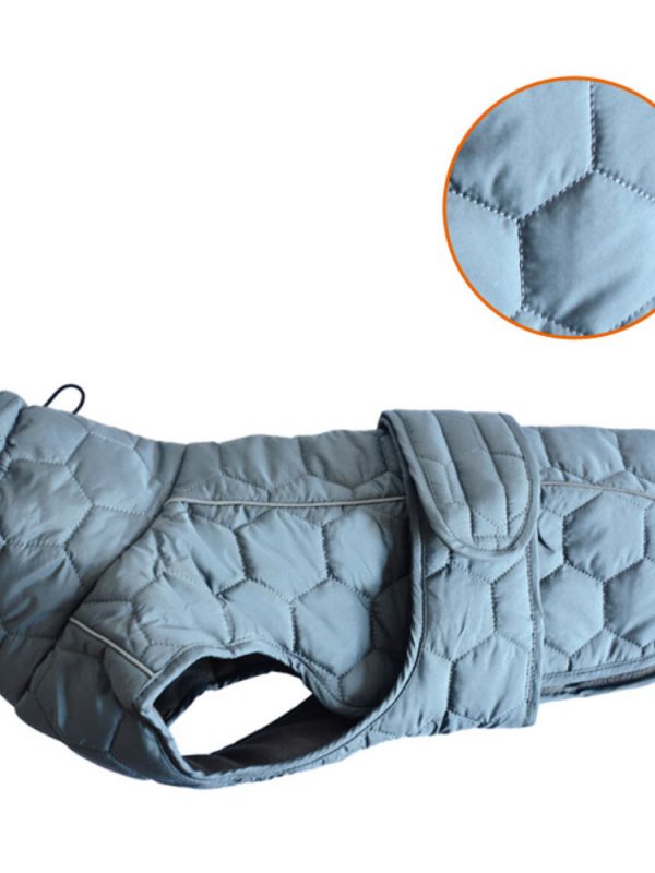 Stormwatcher Elite Dog Coat - Large, Grey