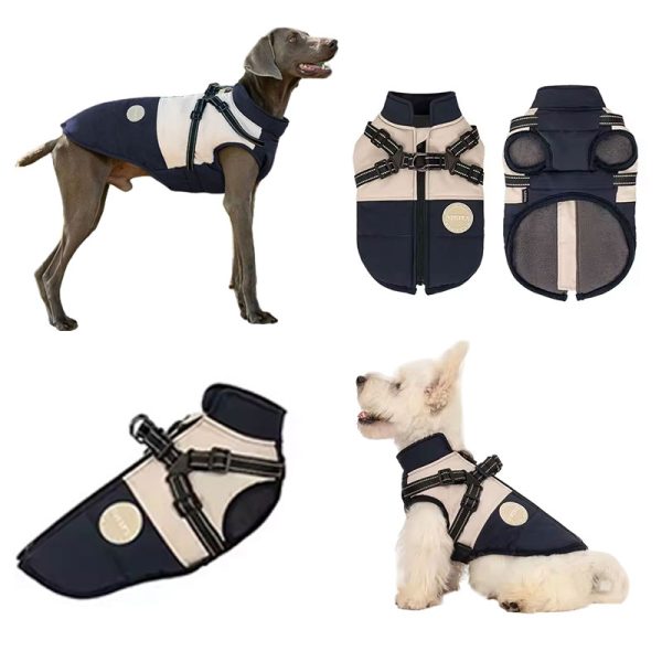 V-PET Elite Comfort Harness Dog Coat