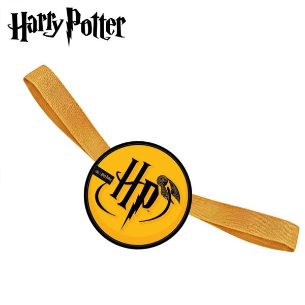 Harry Potter Squeaky Chew Dog Toy – Golden Snitch Design