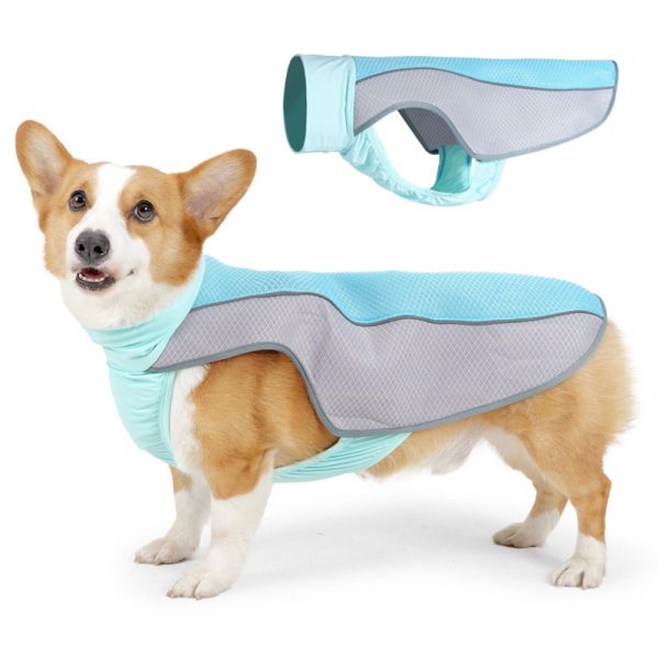 Chill Pup Dog Cooling Vest - Small, Blue