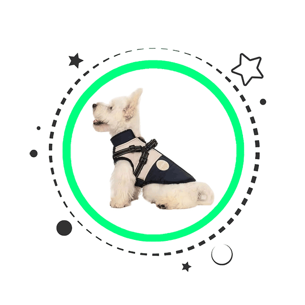 Dog Coat With Harness Product Category