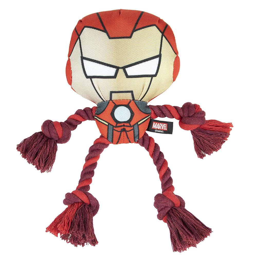 Iron Man Dental Rope Dog Toy