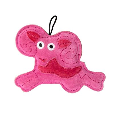 Kiwi Walker Leather Dog Toy - Capricorn